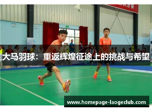 大马羽球:重返辉煌征途上的挑战与希望 大马羽球:重返辉煌征途上的挑战与希望