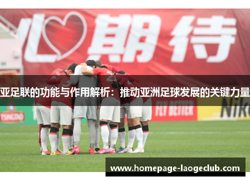 亚足联的功能与作用解析：推动亚洲足球发展的关键力量