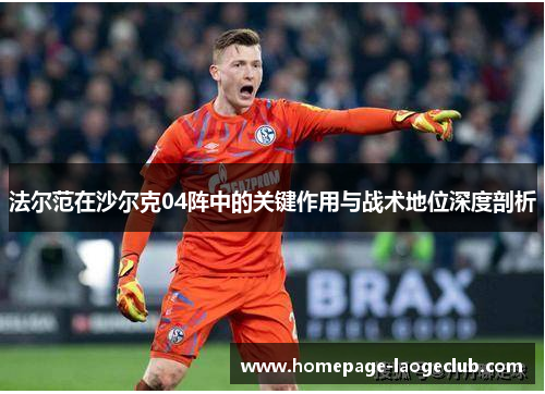 法尔范在沙尔克04阵中的关键作用与战术地位深度剖析